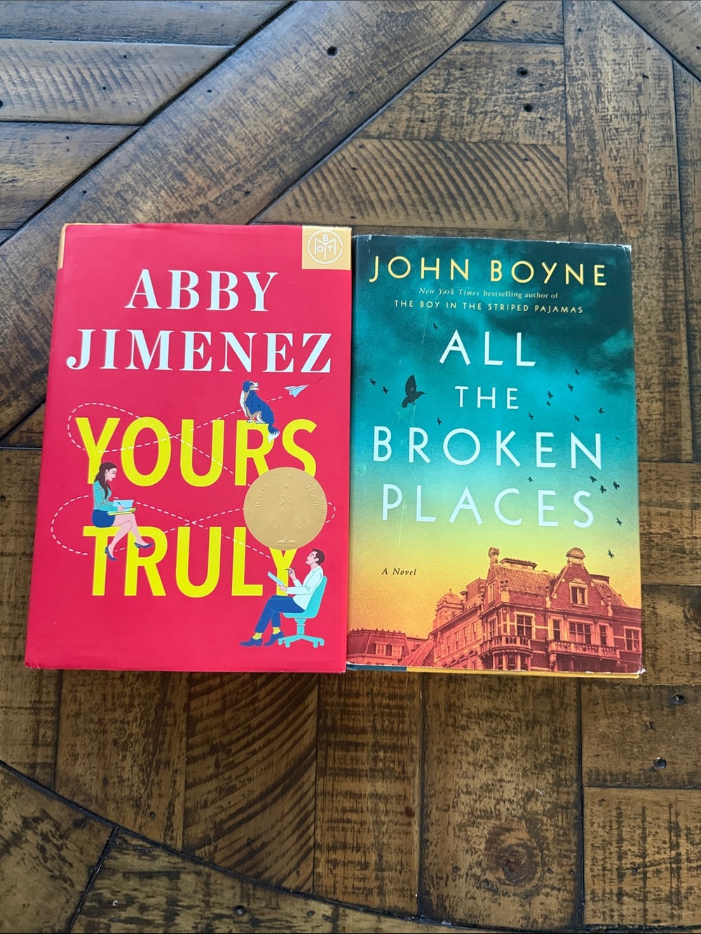 Hardcover Books Yours Truly & All The Broken Places
